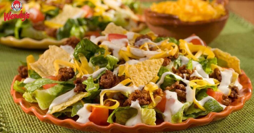 Wendy's Taco Salad without the Chili