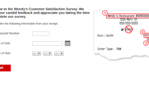 Wendy's Survey For Free Sandwich